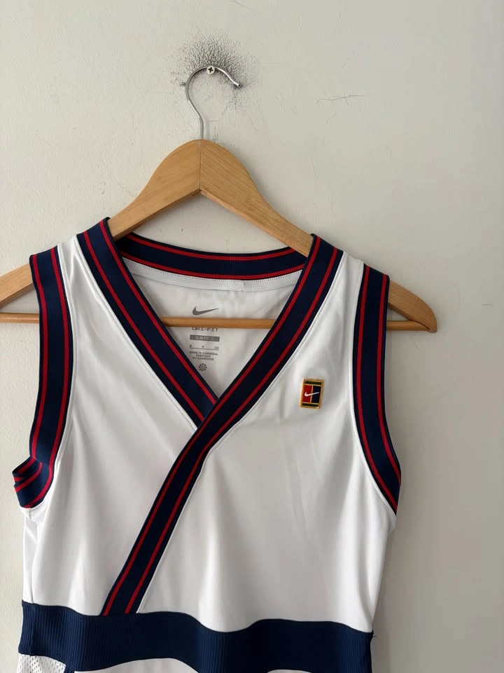 Nike Court Dri-FIT Slam Faux Wrap Tennis Dress Size S - photo 2