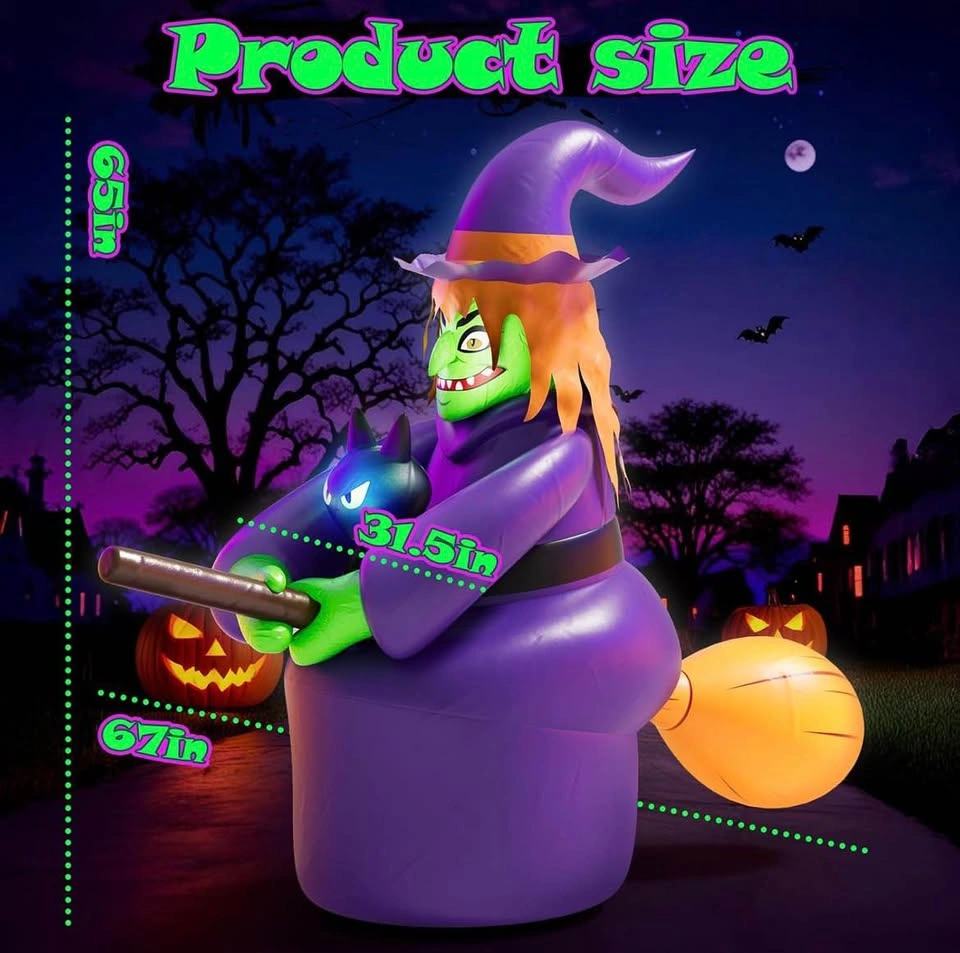 Halloween Inflatables Outdoor Decoration 5.5’ - photo 3