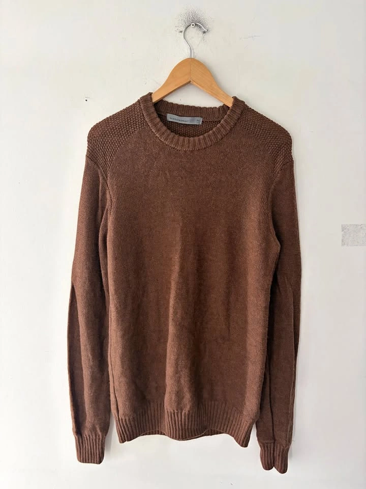 Icebreaker Merino Wool Mens Crewneck Waypoint Sweater Size M