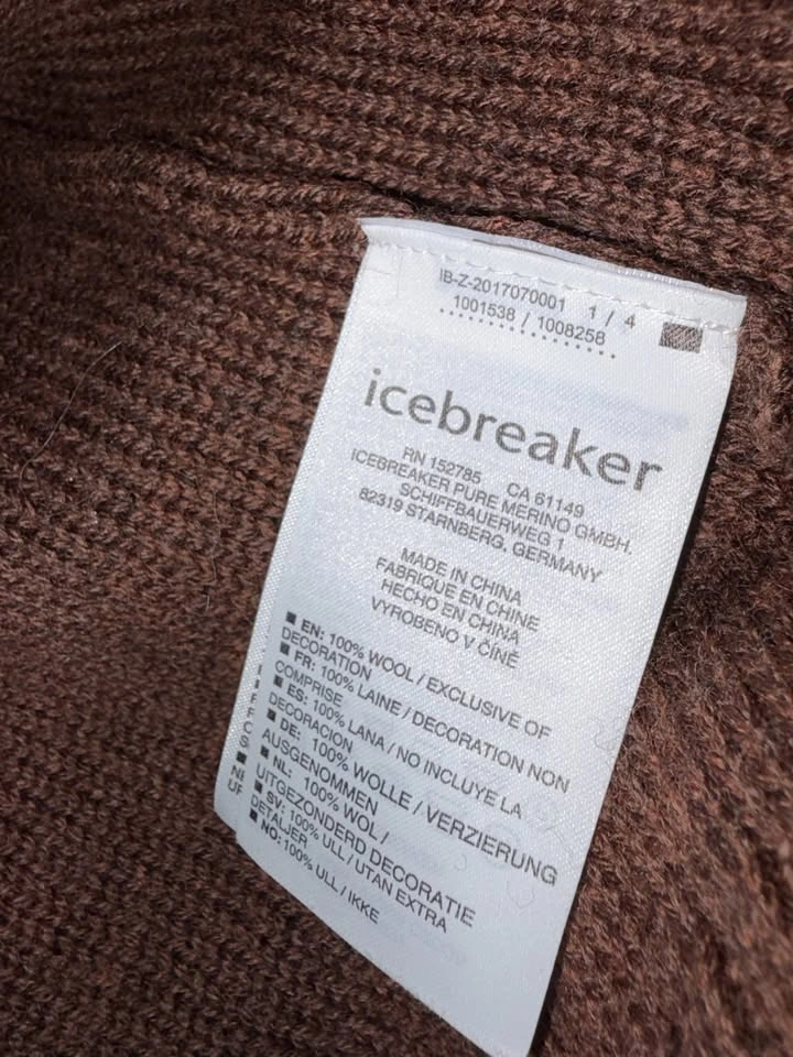 Icebreaker Merino Wool Mens Crewneck Waypoint Sweater Size M - photo 4