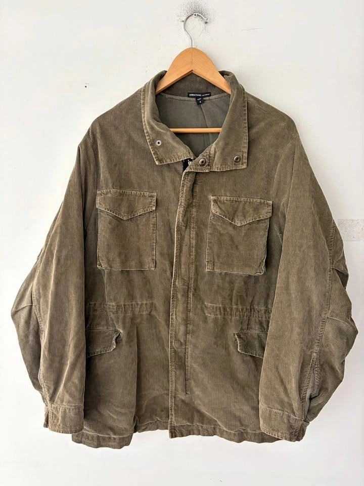 James Perse Corduroy Utility Jacket Size 4