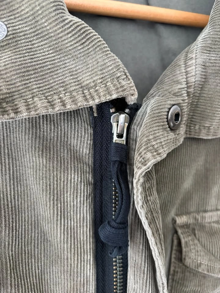 James Perse Corduroy Utility Jacket Size 4 - photo 4