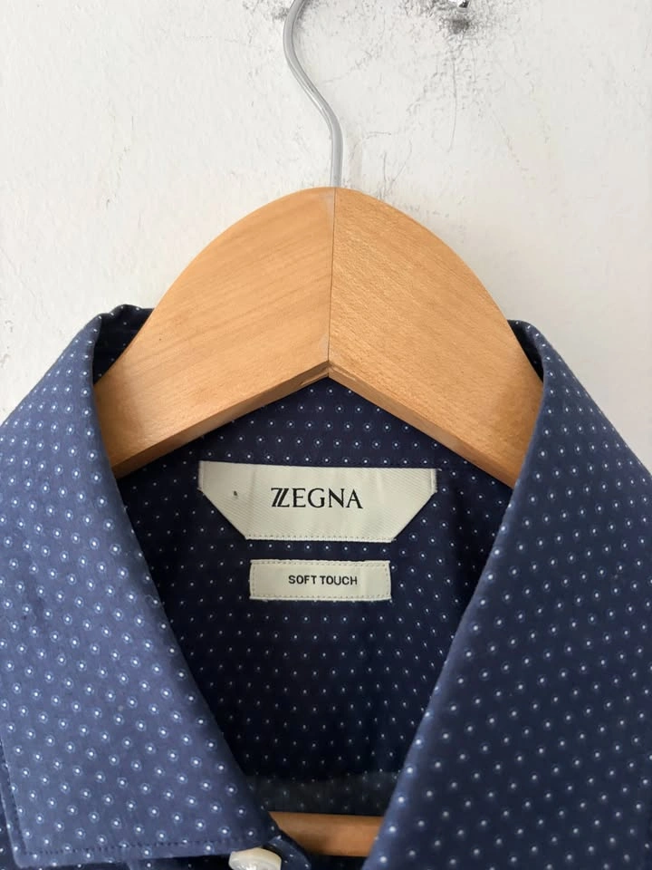 Z Zegna Soft Touch Long Sleeve Button Up Dress Shirt Size 40 - photo 3