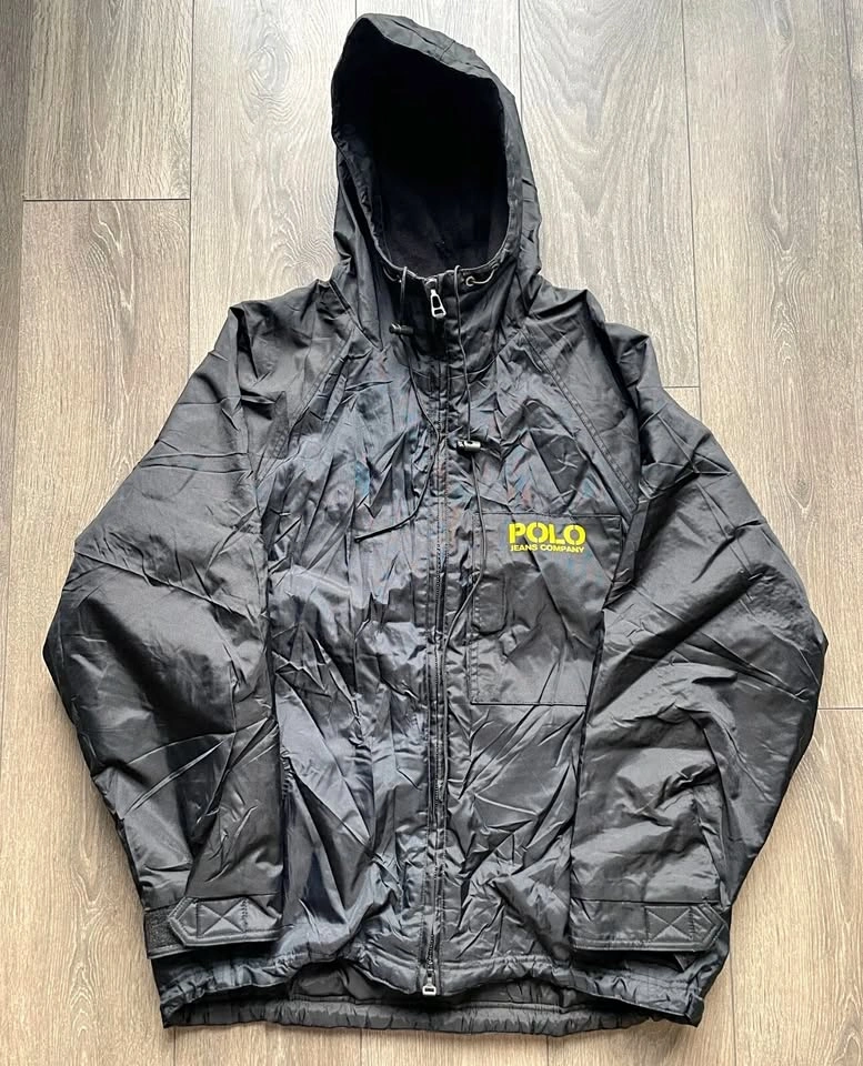 Vintage 90s Polo Ralph Lauren Hooded Jacket Size L