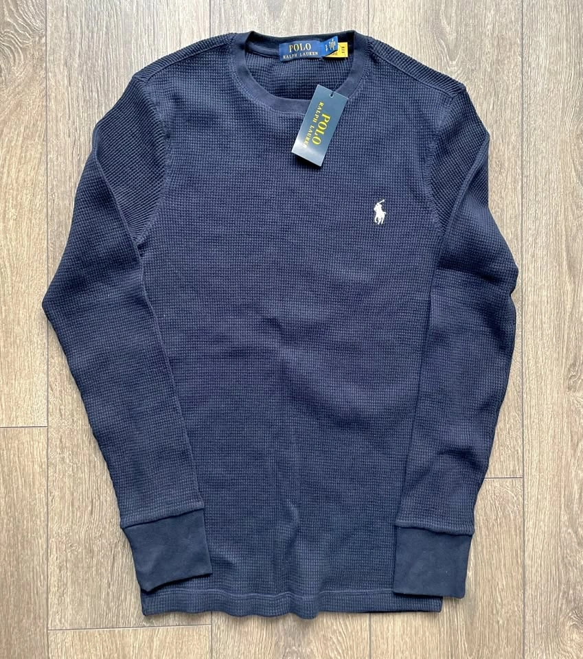 Polo Ralph Lauren Waffle Thermal Shirt Size S New