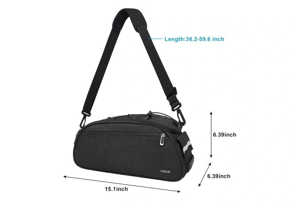 NEW MOSISO Bike Rack Bag, Waterproof Bicycle Trunk Pannier - photo 4