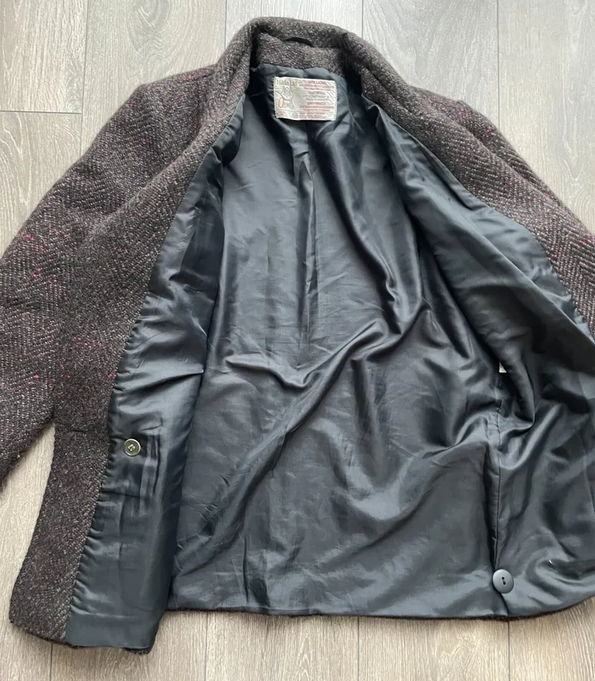 Vintage Hilda Ltd 100% Iceland Wool Jacket Size M - photo 3