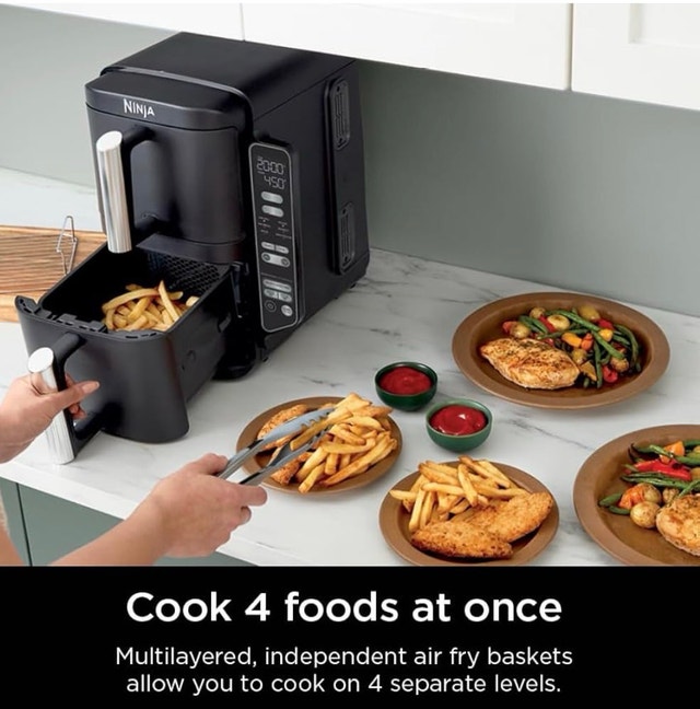 Brand New Ninja Double Stack 2-Basket Air Fryer - photo 4