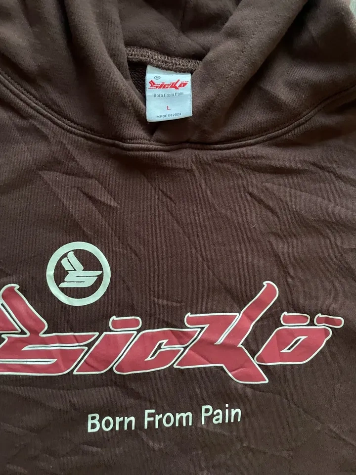 Sicko Born From Pain Authentic Hoodie size L - photo 2