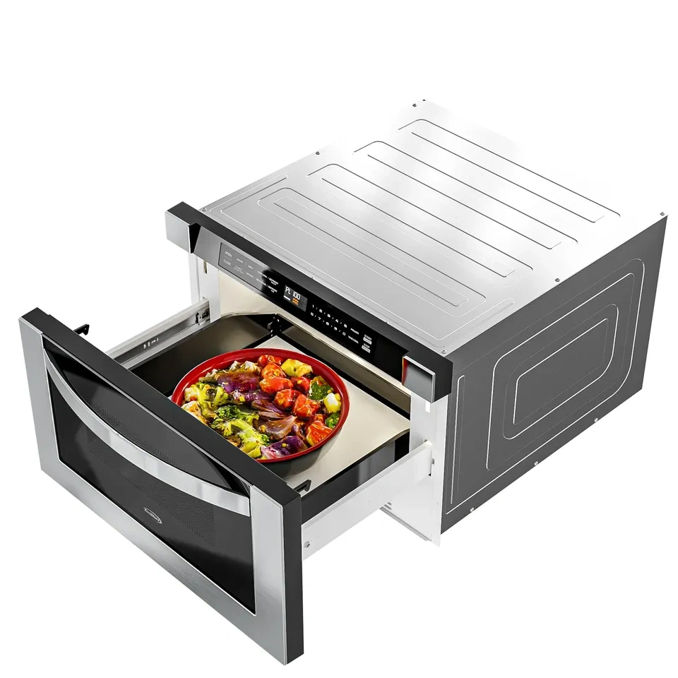 KoolMore 24 in. 1.2 cu.ft. Microwave Drawer - Stainless Steel - photo 5