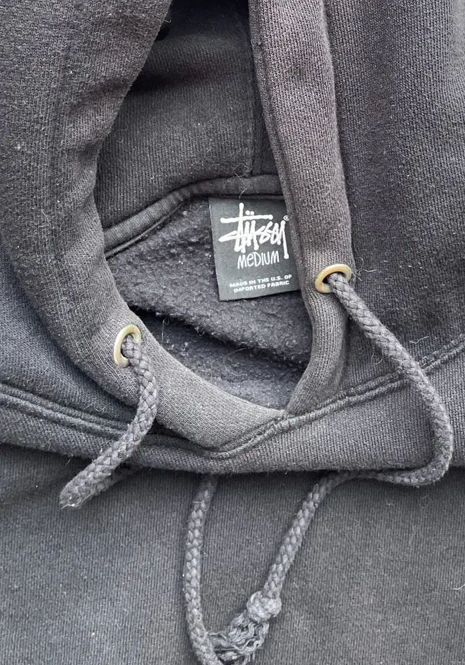 Stussy World Wide Tour Flag Hoodie Size M - photo 2