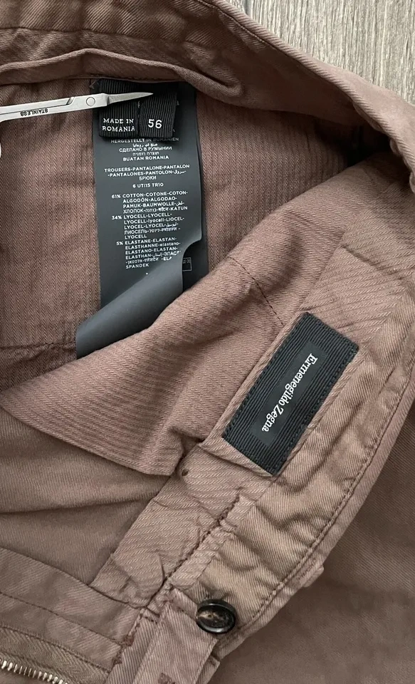 Ermenegildo Zegna Casual Chinos Pants Size 56 - photo 3