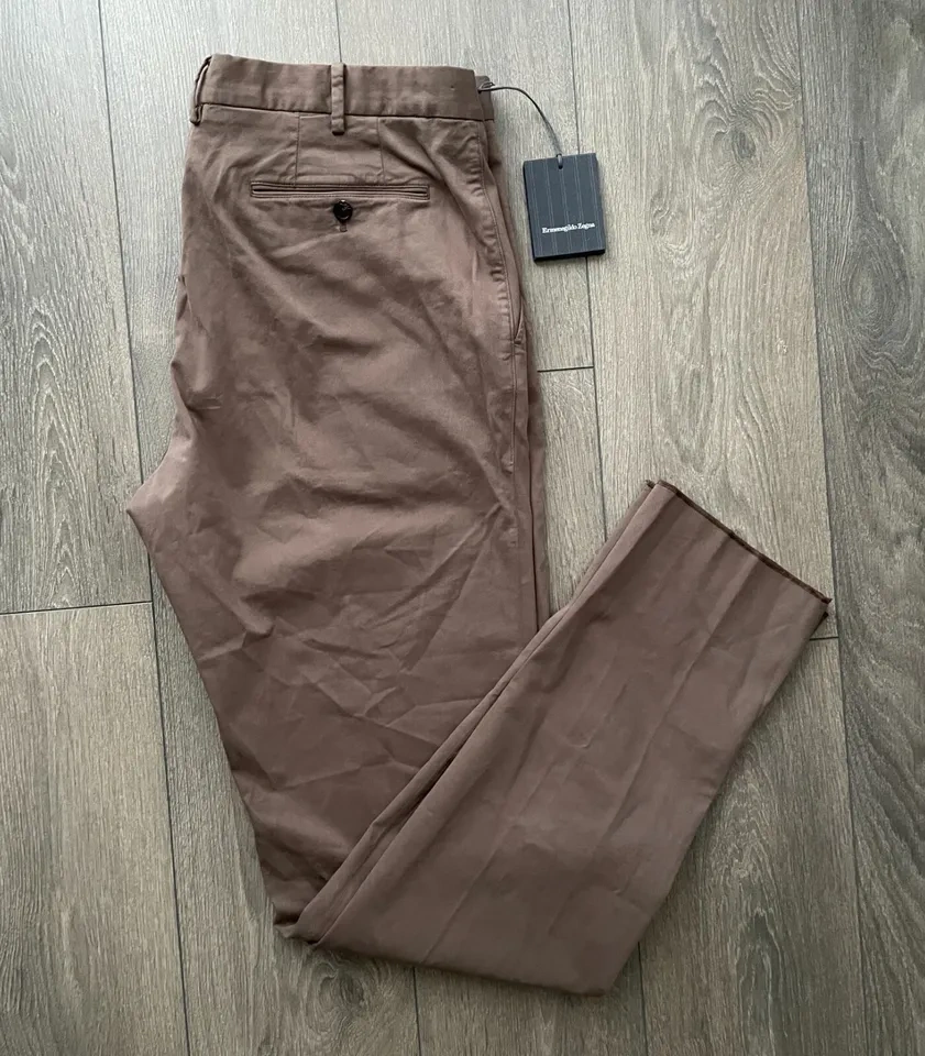 Ermenegildo Zegna Casual Chinos Pants Size 56 - photo 5