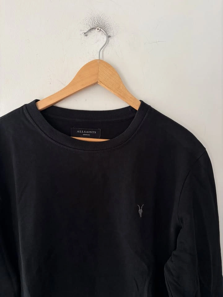 AllSaints Raven Crewneck Mens Sweatshirt Size M - photo 2