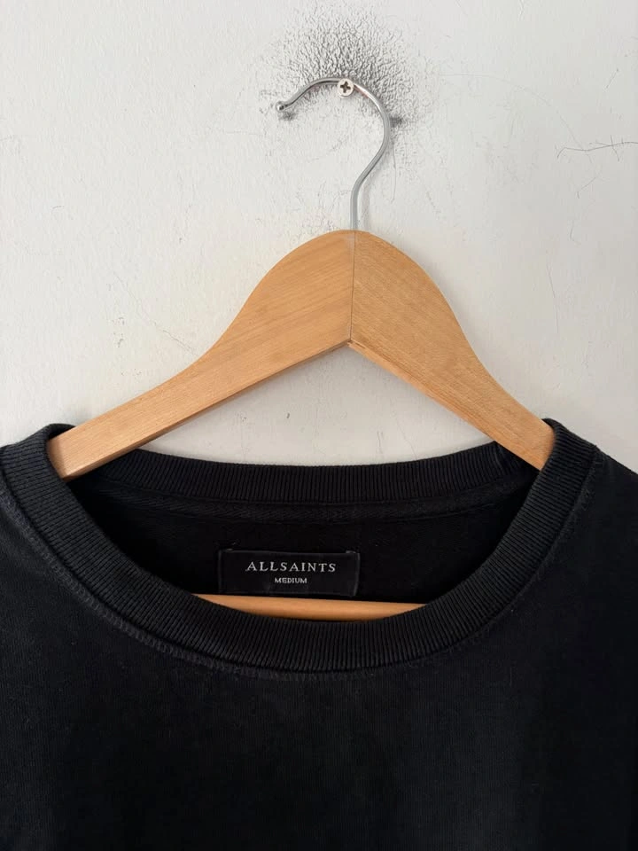 AllSaints Raven Crewneck Mens Sweatshirt Size M - photo 3