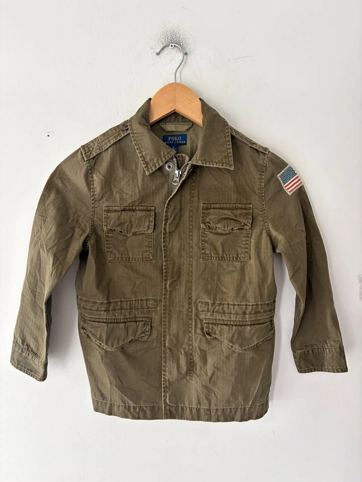 Polo Ralph Lauren Little Boy's Herringbone Military Field Jacket