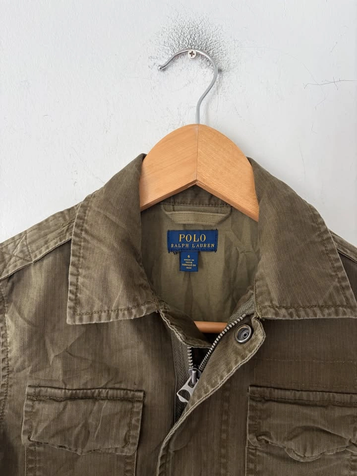 Polo Ralph Lauren Little Boy's Herringbone Military Field Jacket - photo 3