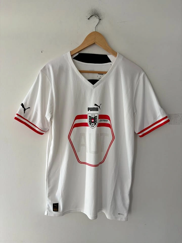 2022-23 Puma Austria National Team Away Soccer Jersey Size M