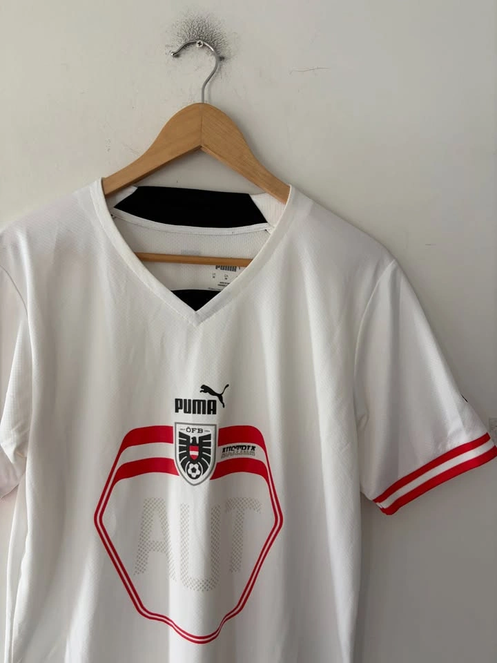 2022-23 Puma Austria National Team Away Soccer Jersey Size M - photo 2