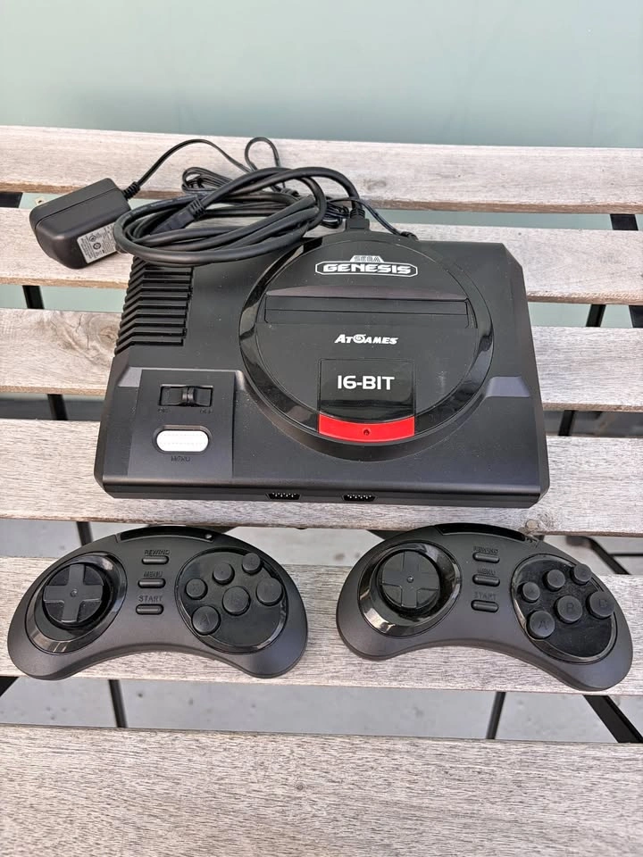 Sega Genesis Flashback Console Gaming System Black FB3680 UNTEST
