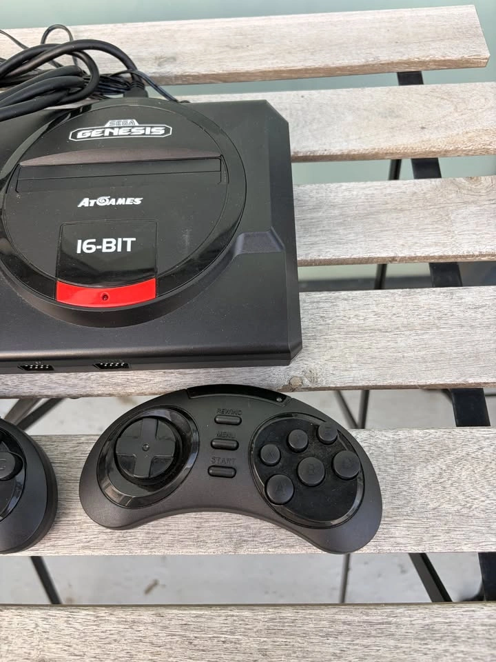 Sega Genesis Flashback Console Gaming System Black FB3680 UNTEST - photo 3