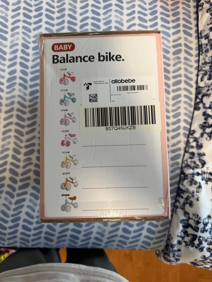 Brand New allobebe Baby Balance Bike – Sealed in Box - photo 2