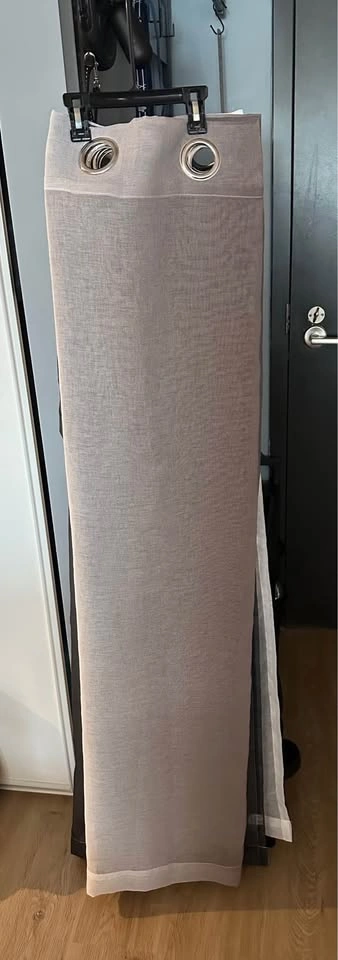 Faux Linen Ombré Sheer Curtains - photo 4