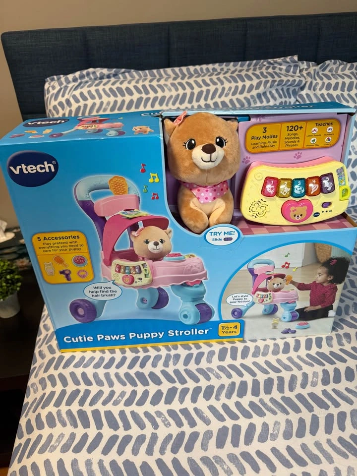 Vtech Cutie Paws Puppy Stroller - Brand New - photo 2
