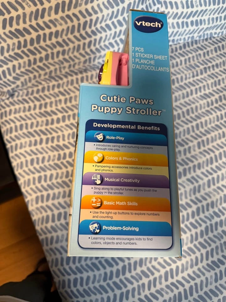Vtech Cutie Paws Puppy Stroller - Brand New - photo 4