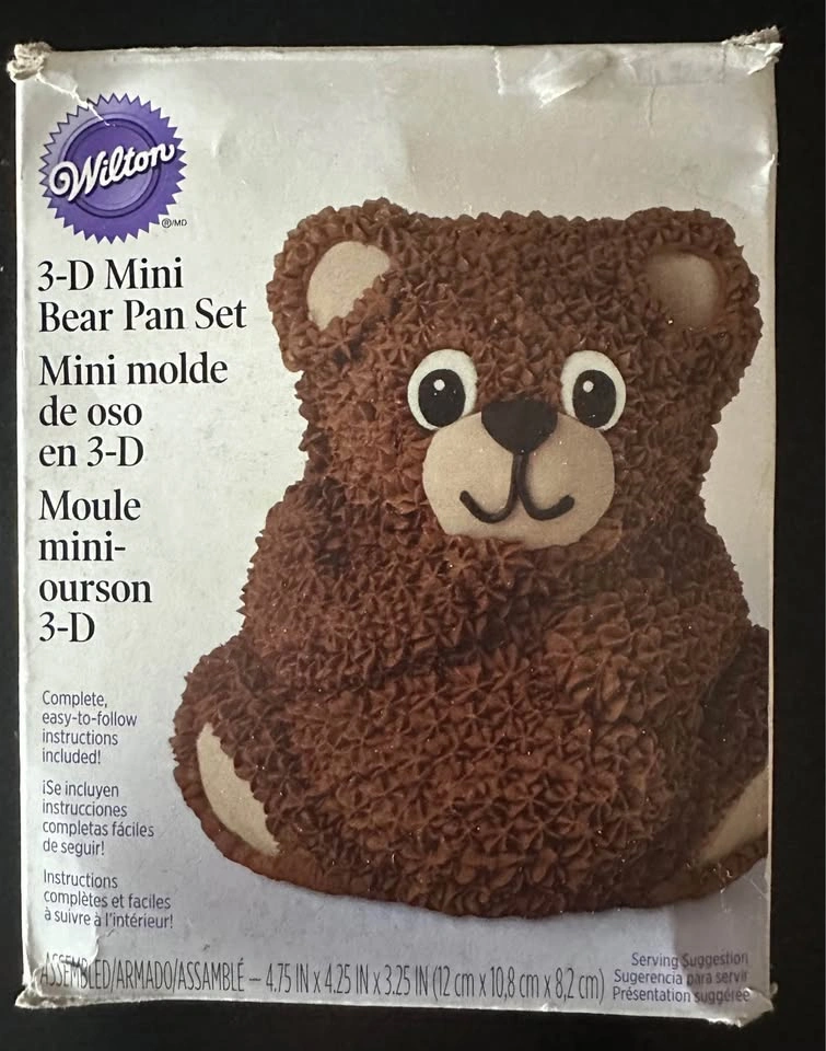 Wilton 3-D Mini Bear Pan Set - photo 2
