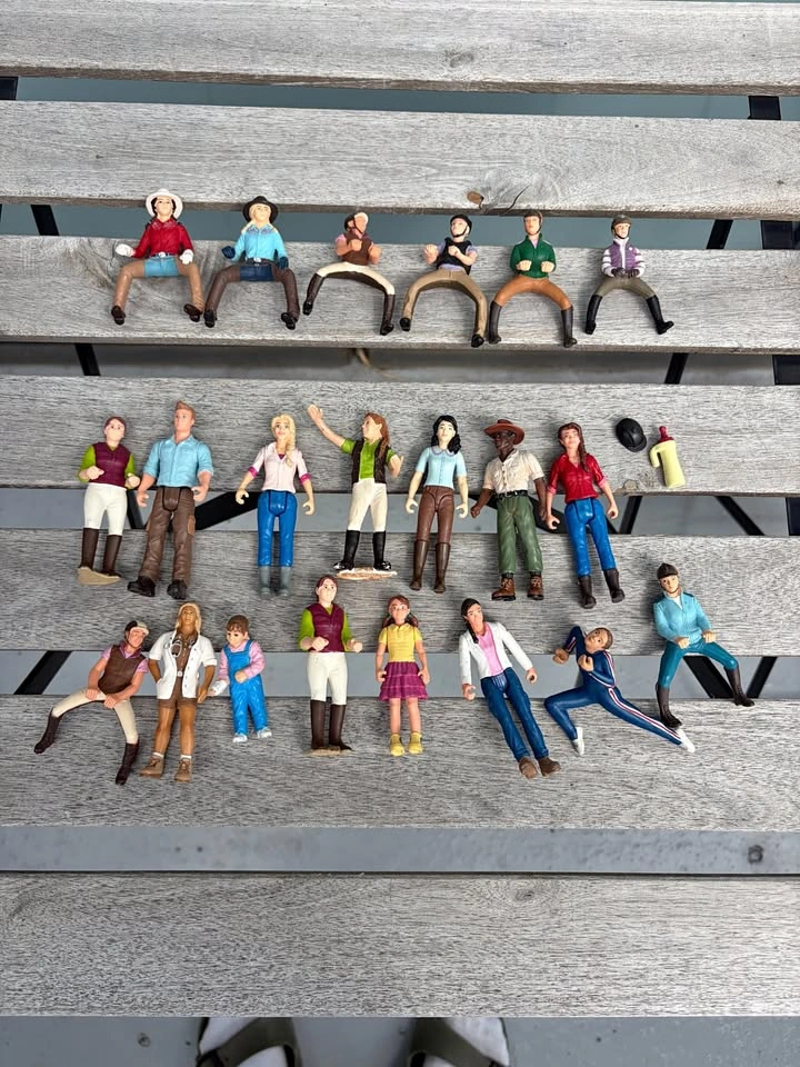 Schleich Horse Rider Figure Equestrian Farm Life Horse Club Lot