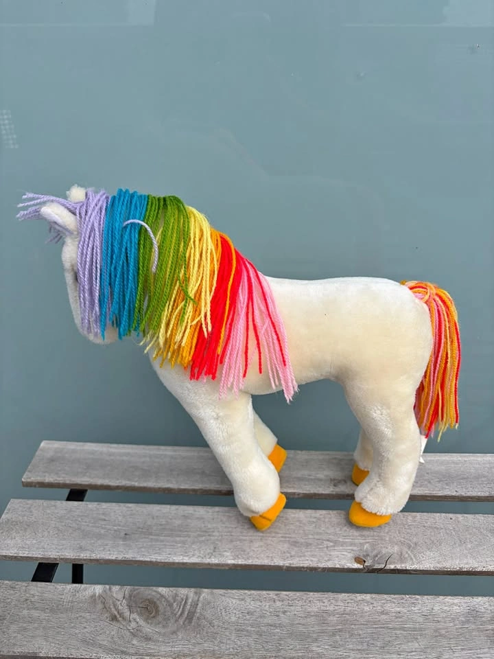 Vintage 1983 Rainbow Brite Starlite 12" Hallmark Plush Pony