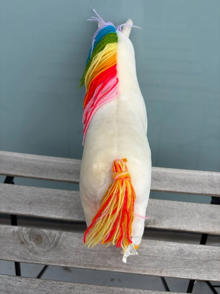 Vintage 1983 Rainbow Brite Starlite 12" Hallmark Plush Pony - photo 2