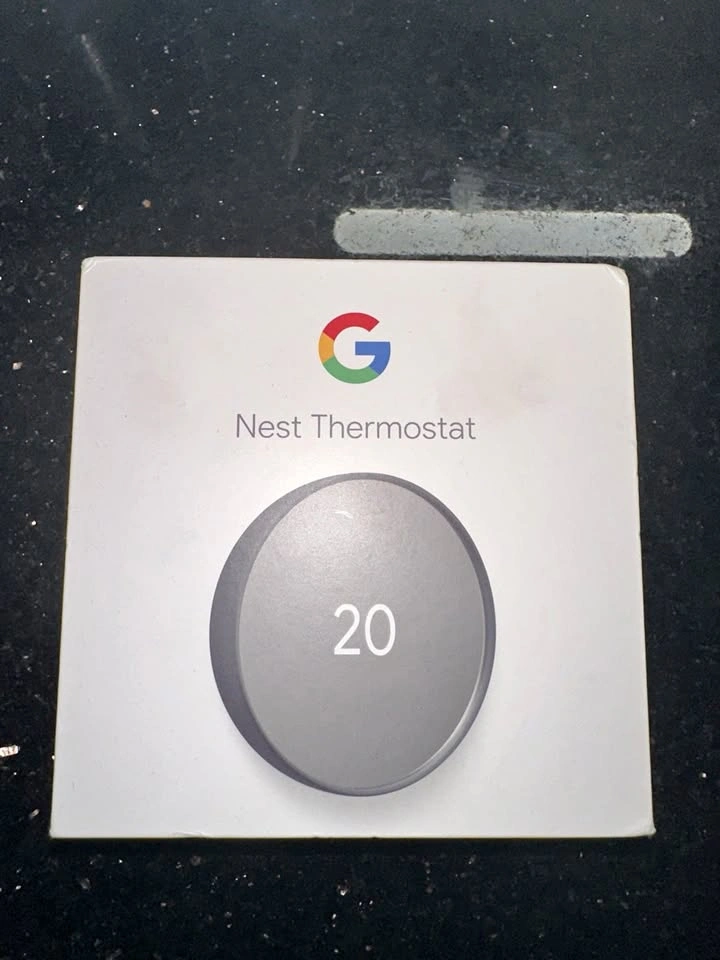 Google Nest Thermostat - Brand New (Charcoal)