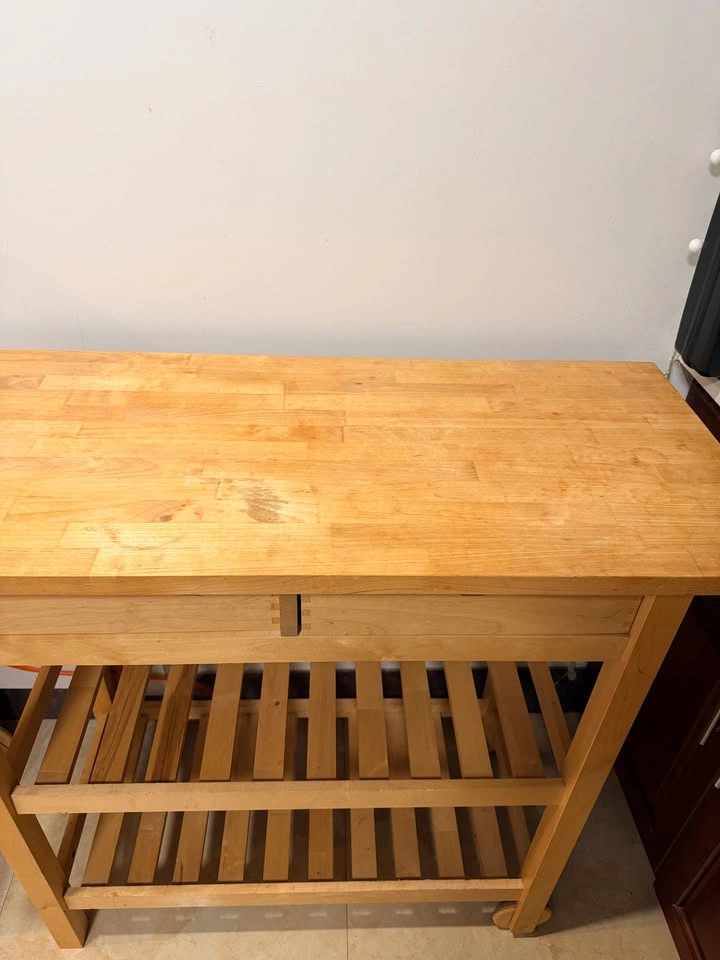 IKEA FORHOJA Kitchen Cart - Birch (2 Available) - $30 each - photo 4