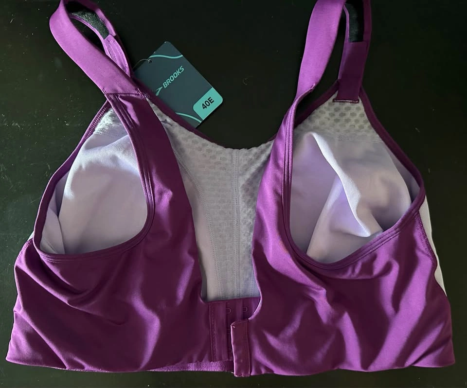 Brooks Jubralee Sports Bra 40E Violet/Lilac - photo 2