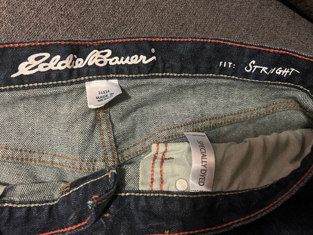 Eddie Bauer Blue Jeans - 34 x 34 - photo 2