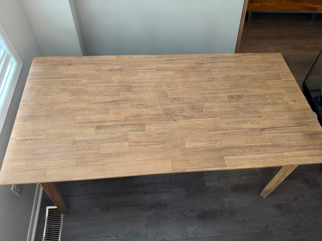 Wood Dinner Table - photo 2