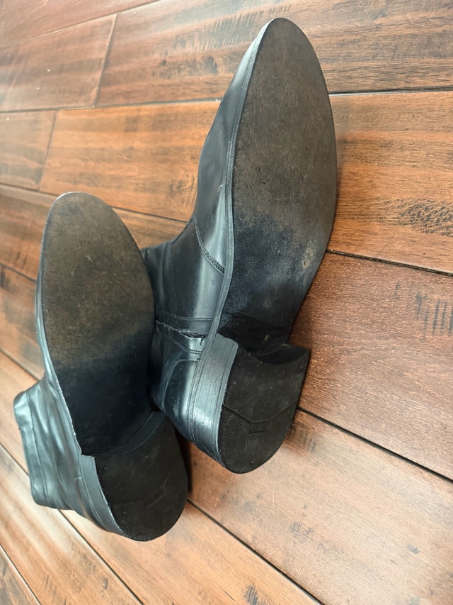 Black Leather Boots - photo 5