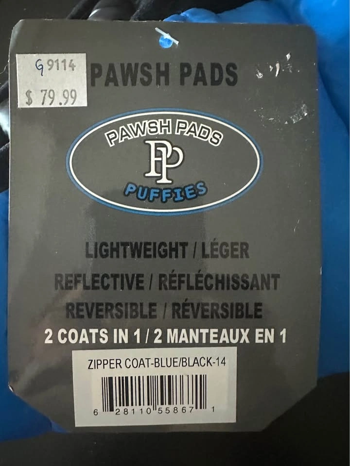 Pawsh Pads Puffies Reversible Dog Coat 🇨🇦 - photo 5