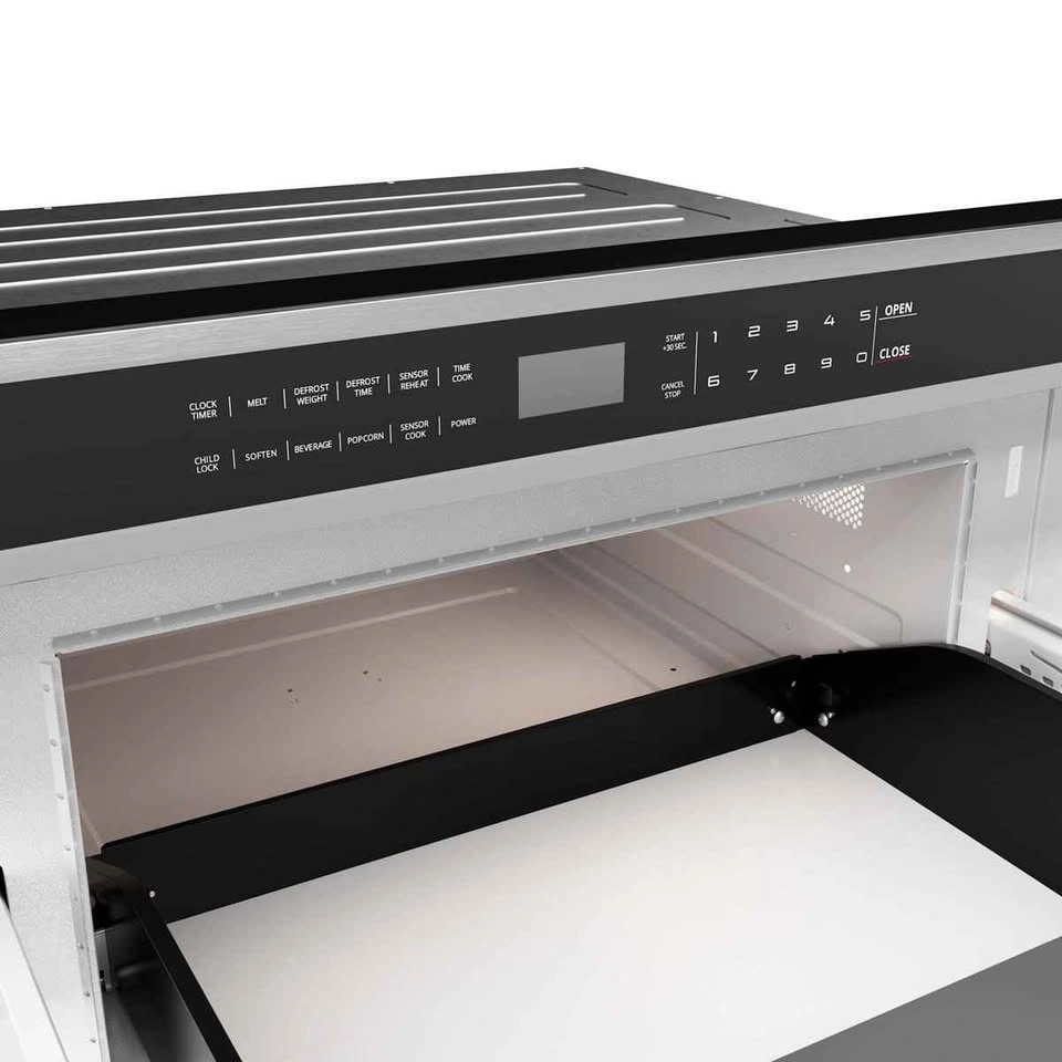 Avallon 30 Inch 1.2 Cu. Ft. 1000W Built-in Drawer Microwave - photo 4