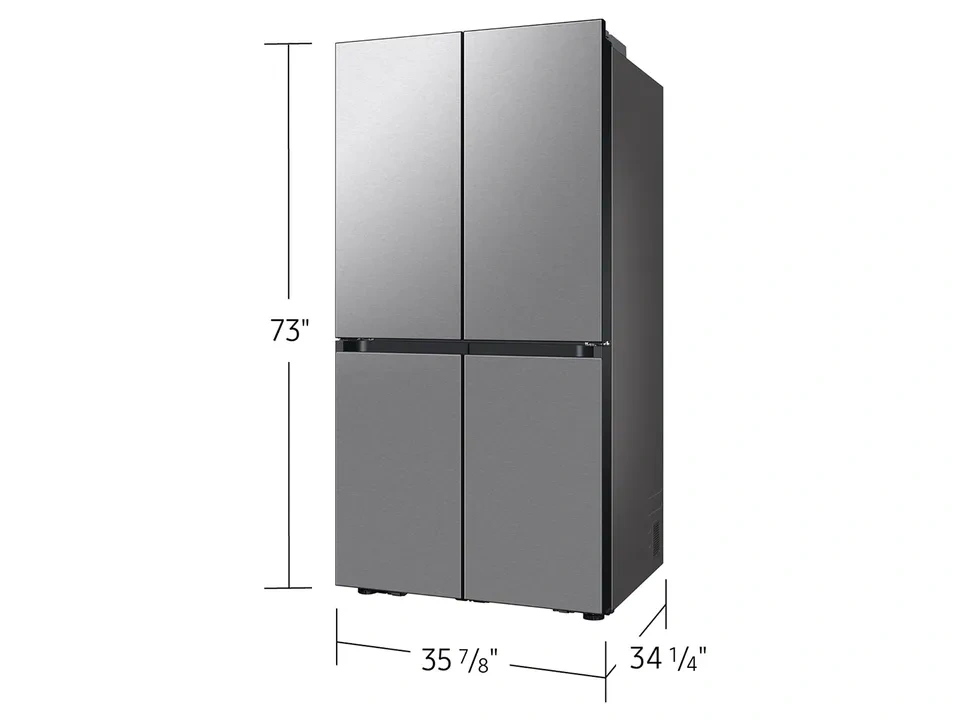 Samsung Bespoke 29cu.ft 4 door flex French door refrigerator - photo 2