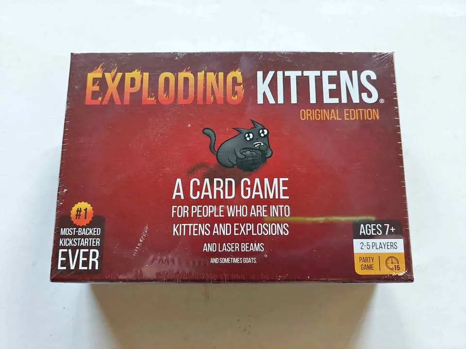 Brand new exploding kittens card game thumbnail