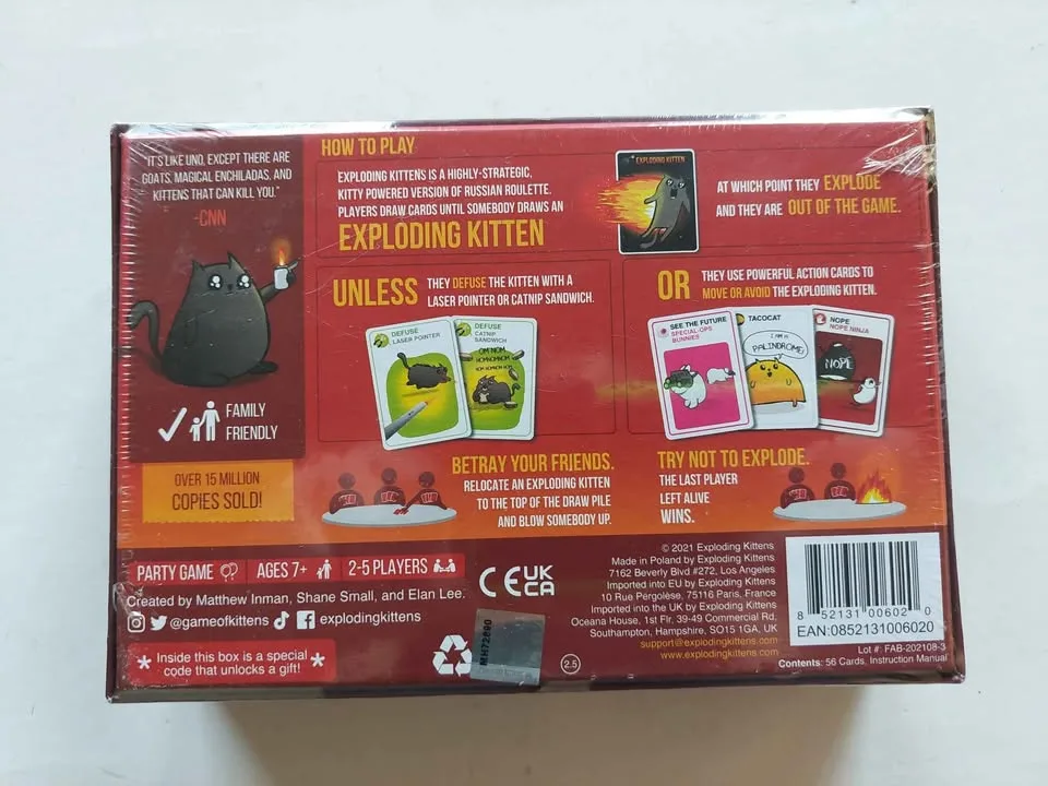 Brand new exploding kittens card game image indicator(2)