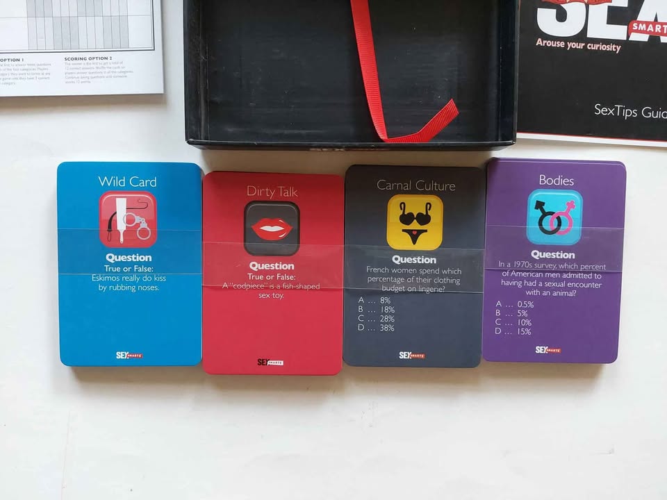 Sex Smarts Card game - photo 2