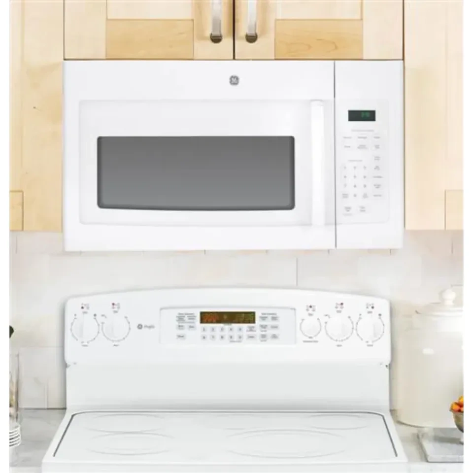 GE 1.6 Cu. Ft. Over-the-Range Microwave Oven - White - photo 2
