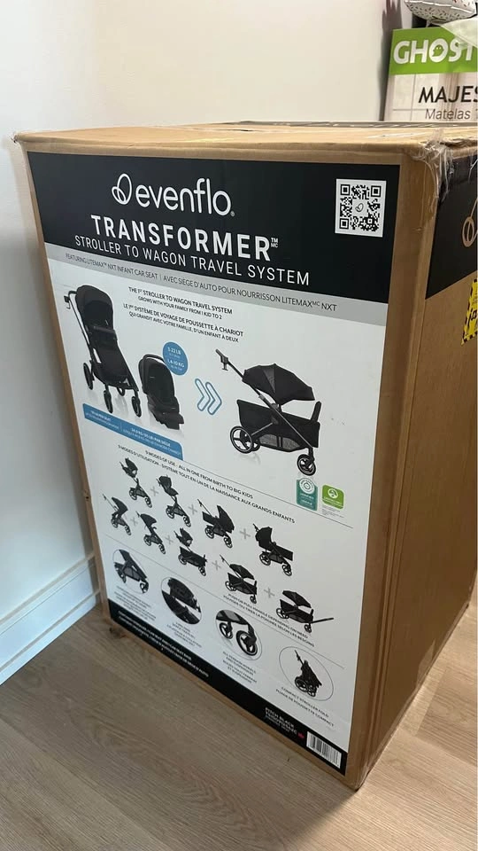 Brand new in box Evenflo Transformer Hybrid Stroller Wagon - photo 3