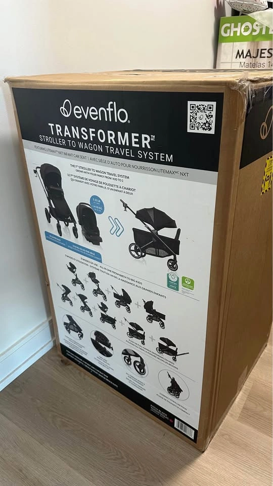 Brand new in box Evenflo Transformer Hybrid Stroller Wagon - photo 4