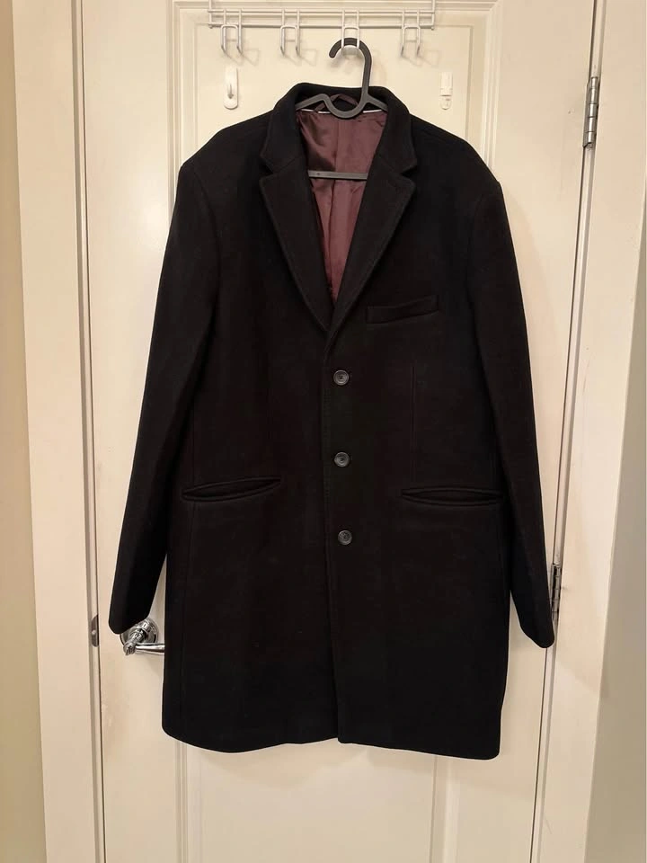Nova Fides NEXT Men’s Italian Overcoat – Black - photo 2
