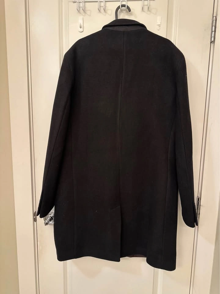 Nova Fides NEXT Men’s Italian Overcoat – Black - photo 3